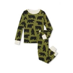Hatley Green Wild Bears Organic Cotton Pyjama Set