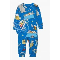 Hatley Blue Infant Coverall & Book Kit - Going To Bed Book