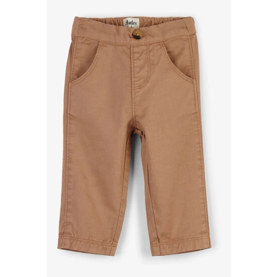 Hatley Baby Brown Twill Pants 1 Hatley Baby Brown Twill Pants